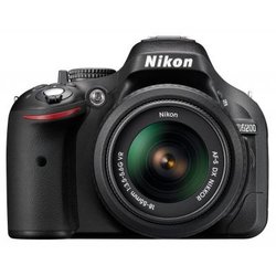 Цифровой фотоаппарат Nikon D5200 + 18-55mm VR II Black KIT (VBA350K007) ― 