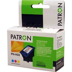 Картридж PATRON для HP PN-H22 COLOUR (C9352CE) (CI-HP-C9352CE-C-PN)