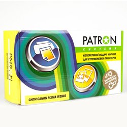 СНПЧ PATRON CANON IP2840 (чрн 4*60мл) (CISS-PN-C-CAN-IP2840) ― 