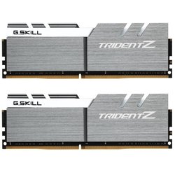 Модуль памяти для компьютера DDR4 16GB (2x8GB) 3200 MHz Trident Z Silver H/ White G.Skill (F4-3200C16D-16GTZSW) ― 