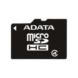 Карта памяти A-DATA 4GB microSD class 4 (AUSDH4GCL4-R) ― 