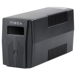 Источник бесперебойного питания Vinga LCD 600VA plastic case with USB+RJ45 (VPC-600PU)