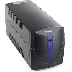Источник бесперебойного питания Vinga LED 1200VA plastic case with USB+RJ45 (VPE-1200PU) ― 