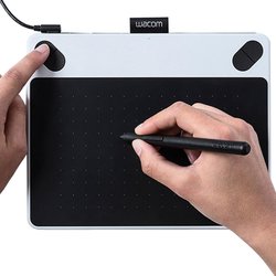 Графический планшет Wacom Intuos Draw White Pen S (CTL-490DW-N) ― 