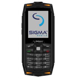 Мобильный телефон Sigma X-treme DR68 Black Orange (4827798283318)