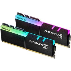 Модуль памяти для компьютера DDR4 16GB (2x8GB) 3000 MHz TridentZ RGB Black G.Skill (F4-3000C16D-16GTZR) ― 