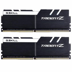 Модуль памяти для компьютера DDR4 16GB (2x8GB) 3600 MHz Trident Z Black G.Skill (F4-3600C17D-16GTZKW) ― 