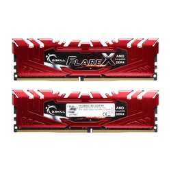 Модуль памяти для компьютера DDR4 32GB (2x16GB) 2400 MHz Flare X Red G.Skill (F4-2400C15D-32GFXR)
