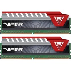 Модуль памяти для компьютера DDR4 8GB (2x4GB) 2400 MHz Viper Patriot (PVE48G240C5KRD) ― 