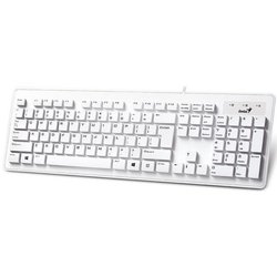 Клавиатура Genius SlimStar 130 White USB Ru (31300726104) ― 