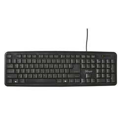 Клавиатура Trust Ziva Keyboard UKR (21656) ― 