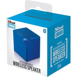 Акустическая система Trust Ziva Wireless Bluetooth Speaker blue (21716)