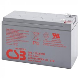 Батарея к ИБП CSB 12В 7.2 Ач (GPL1272F2) ― 