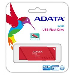 USB флеш накопитель ADATA 16GB UV330 Red USB 3.1 (AUV330-16G-RRD)