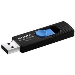 USB флеш накопитель ADATA 32GB UV320 Black/Blue USB 3.1 (AUV320-32G-RBKBL)