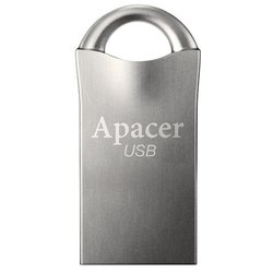 USB флеш накопитель Apacer 16GB AH158 Ashy USB 3.0 (AP16GAH158A-1) ― 