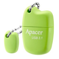 USB флеш накопитель Apacer 16GB AH159 Green USB 3.1 (AP16GAH159G-1)
