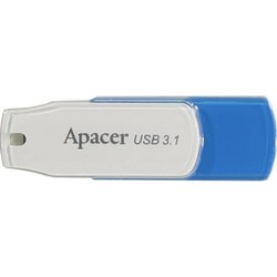 USB флеш накопитель Apacer 16GB AH357 Blue USB 3.1 (AP16GAH357U-1) ― 