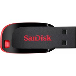 USB флеш накопитель SANDISK 128GB Cruzer Blade USB 2.0 (SDCZ50-128G-B35) ― 