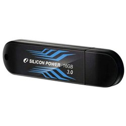 USB флеш накопитель Silicon Power 16GB BLAZE B10 USB 3.0 (SP016GBUF3B10V1B) ― 