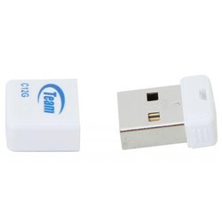 USB флеш накопитель Team 32GB C12G White USB 2.0 (TC12G32GW01)