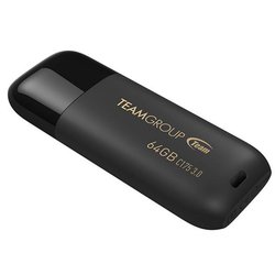 USB флеш накопитель Team 64GB C175 Pearl Black USB 3.1 (TC175364GB01)