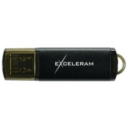 USB флеш накопитель eXceleram 16GB A5M MLC Series Black USB 3.1 Gen 1 (EXA5MU3B16)