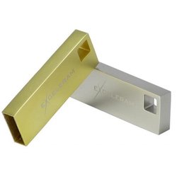 USB флеш накопитель eXceleram 16GB U1 Series Silver USB 2.0 (EXP2U2U1S16) ― 