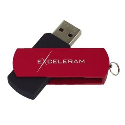 USB флеш накопитель eXceleram 32GB P2 Series Red/Black USB 3.1 Gen 1 (EXP2U3REB32) ― 