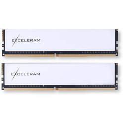 Модуль памяти для компьютера DDR4 16GB (2x8GB) 2400 MHz Black and White Series eXceleram (EBW416247AD)