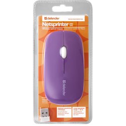 Мышка Defender NetSprinter MM-545 Violet-White (52547)