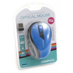 Мышка OMEGA Wireless OM-415 blue/black (OM0415BB)