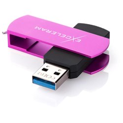 USB флеш накопитель eXceleram 128GB P2 Series Purple/Black USB 3.1 Gen 1 (EXP2U3PUB128)
