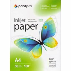 Бумага PrintPro A4 (PGE180050A4)