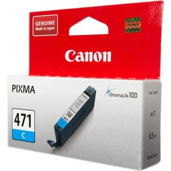 Картридж Canon CLI-471C Cyan (0401C001) ― 