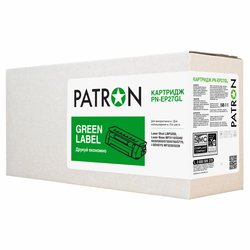 Картридж PATRON CANON EP-27 GREEN Label (PN-EP27GL) ― 
