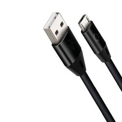 Дата кабель USB 2.0 AM to Micro 5P 2.0m Nova Black CORD (CDN-M2-2B)