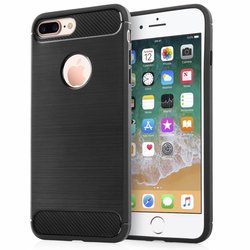 Чехол для моб. телефона для Apple iPhone 8 Plus Carbon Fiber (Black) Laudtec (LT-AI8PB)