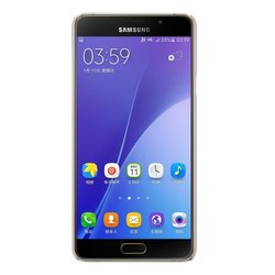 Чехол для моб. телефона NILLKIN для Samsung A7/A710 - Super Frosted Shield (Golden) (6274120)