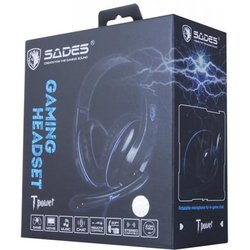 Наушники SADES Tpower Black/Blue (SA701-B-BL)
