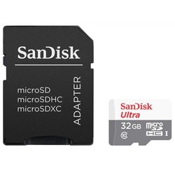 Карта памяти SANDISK 32GB microSD Class 10 UHS-I Ultra (SDSQUNS-032G-GN3MA) ― 