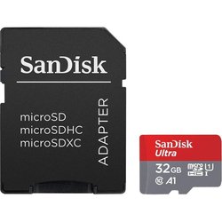Карта памяти SANDISK 32GB microSDHC class 10 UHS-I A1 Ultra (SDSQUAR-032G-GN6TA) ― 