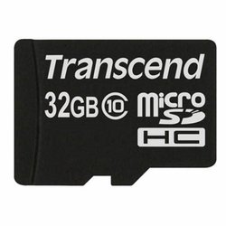 Карта памяти Transcend 32Gb microSDHC class 10 (TS32GUSDC10) ― 