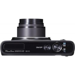 Цифровой фотоаппарат Canon Powershot SX610HS Black (0111C013)