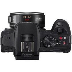 Цифровой фотоаппарат PANASONIC DMC-G6 black 14-42 kit (DMC-G6KEE-K)