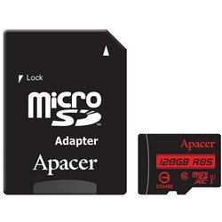 Карта памяти Apacer 128GB microSDXC Class10 UHS-I (AP128GMCSX10U5-R) ― 
