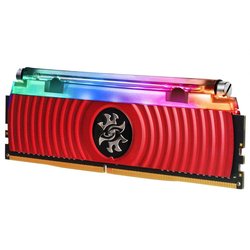 Модуль памяти для компьютера DDR4 8GB 3200 MHz XPG Spectrix D80 Red ADATA (AX4U320038G16-SR80)