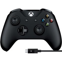 Геймпад Microsoft Xbox One Controller + USB Cable for Windows (4N6-00002) ― 