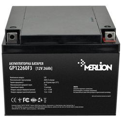 Батарея к ИБП Merlion 12V-26Ah (GP12260F3) ― 