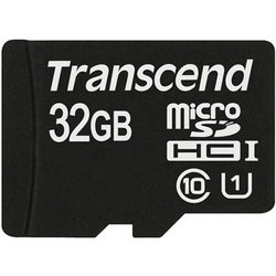 Карта памяти Transcend 32Gb microSDHC Class10 UHS-I (TS32GUSDCU1) ― 